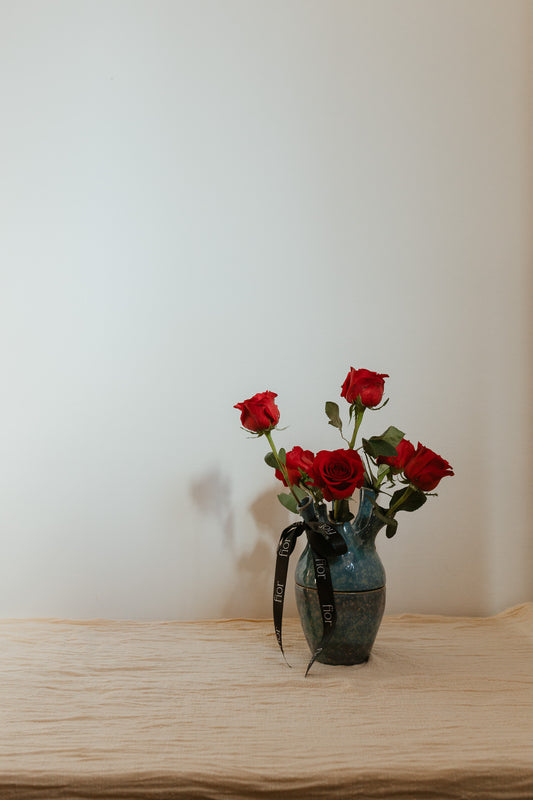 FLORAL DECORATION IN CHAKRA CUORE VASE