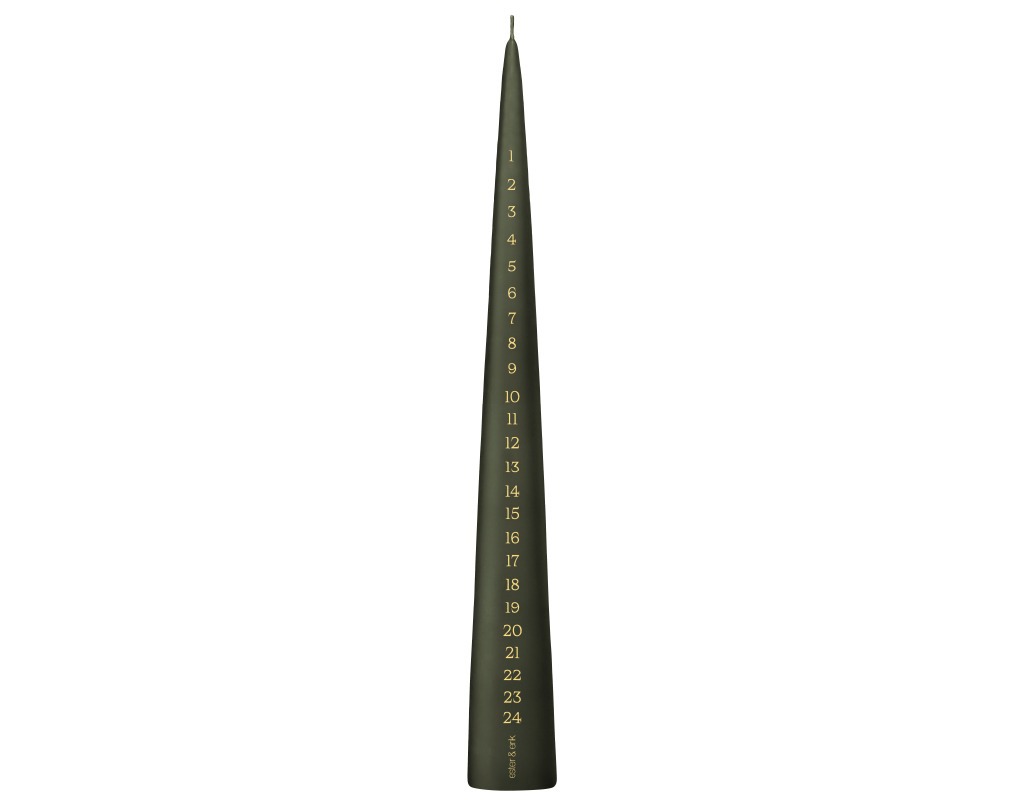 CALENDAR CONE CANDLE - ESTER & ERIK