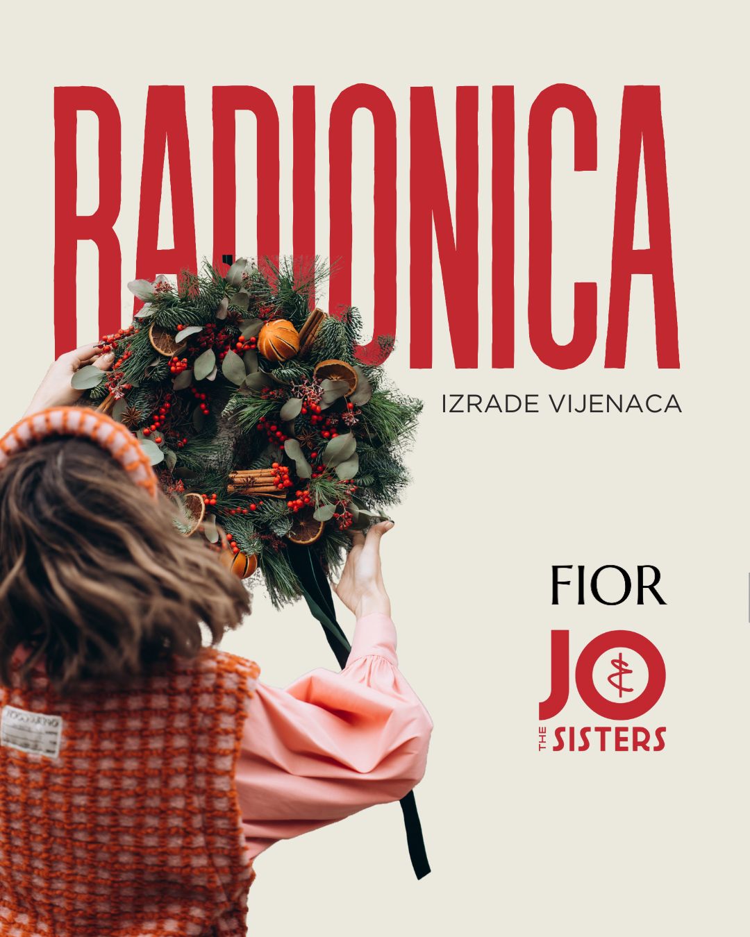 Radionica izrade vijenaca FIOR x JO & SISTERS