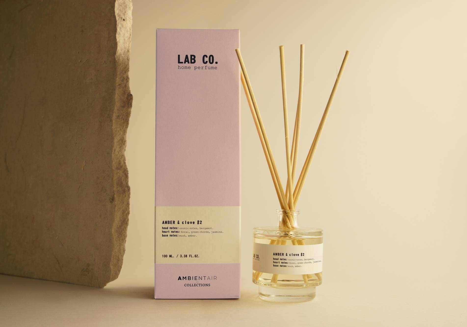 STICK AIR FRESHENER #2 AMBER & CLOVE LAB CO.