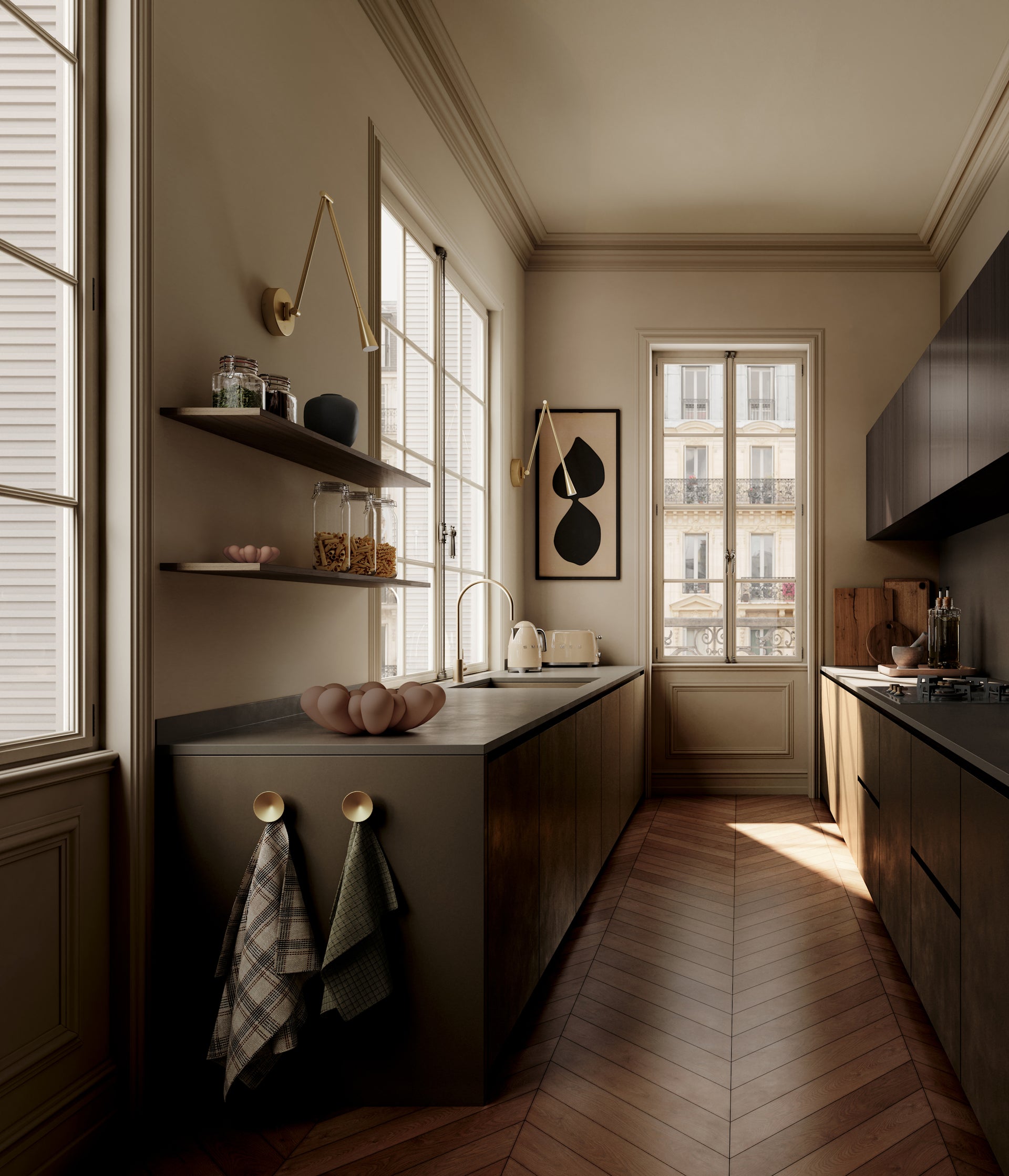 BLOOM TRAY , MEDIO - ALMOND - 101 COPENHAGEN
