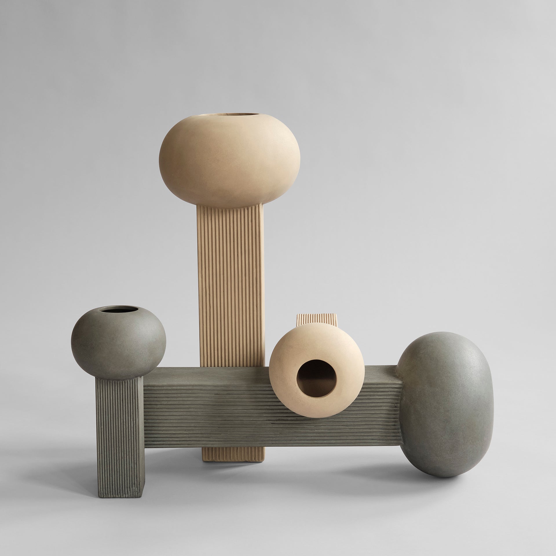 EMPIRE VASE, MINI - SAND - 101 COPENHAGEN