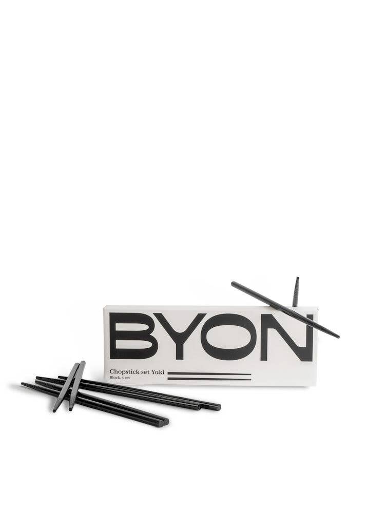 SUSHI CHOPSTICKS - BYON Yaki 4 Set / Box