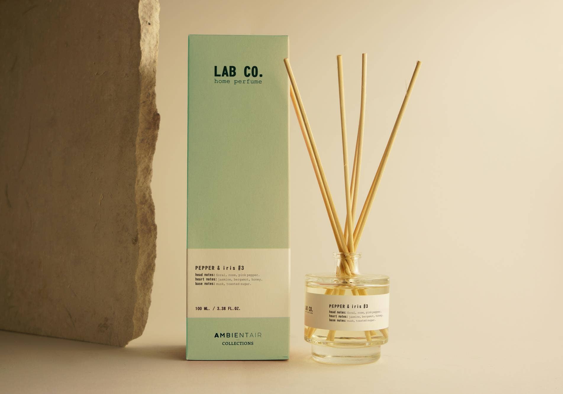STICK AIR FRESHENER #3 PEPPER & IRIS  LAB CO.