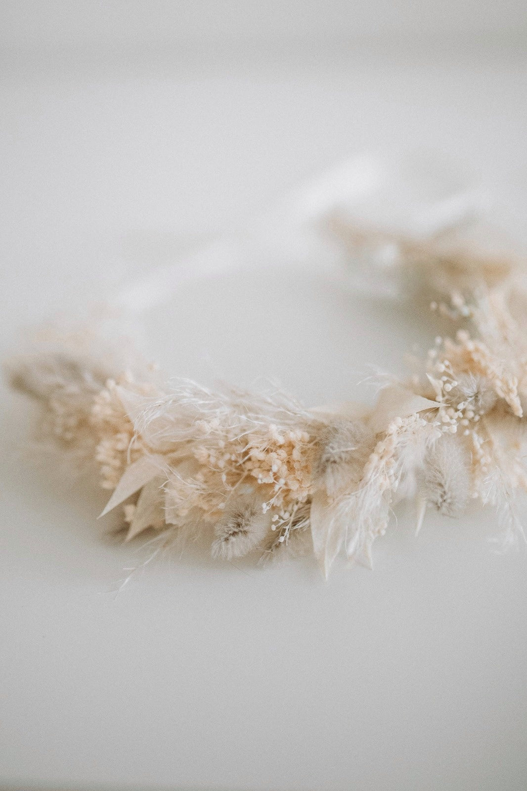 CROWN OF DRY FLOWERS